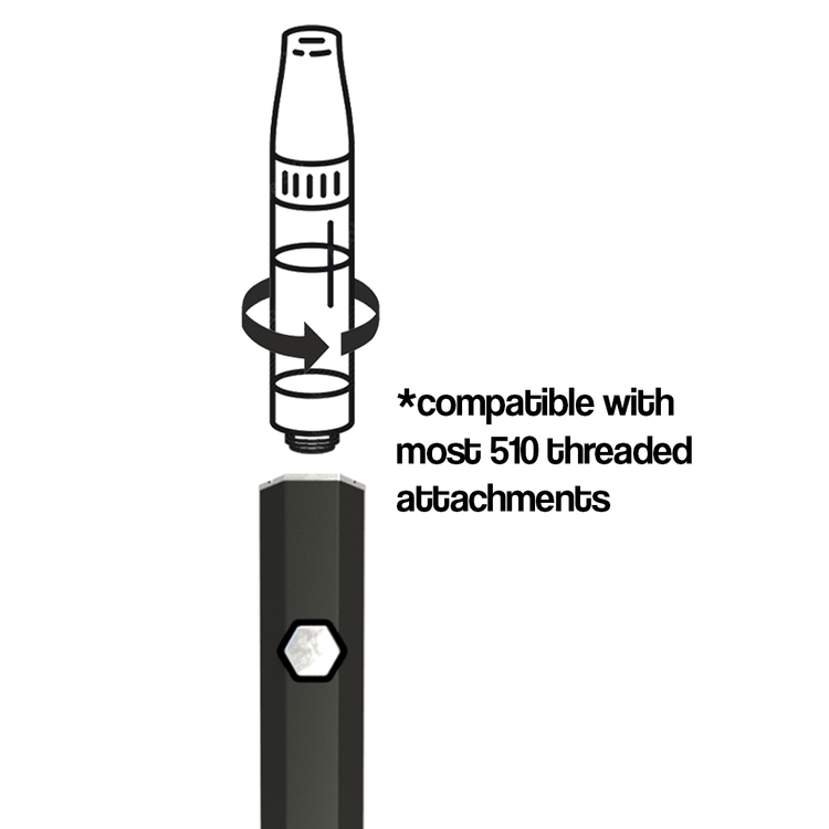 Hex - Black - 510 Battery