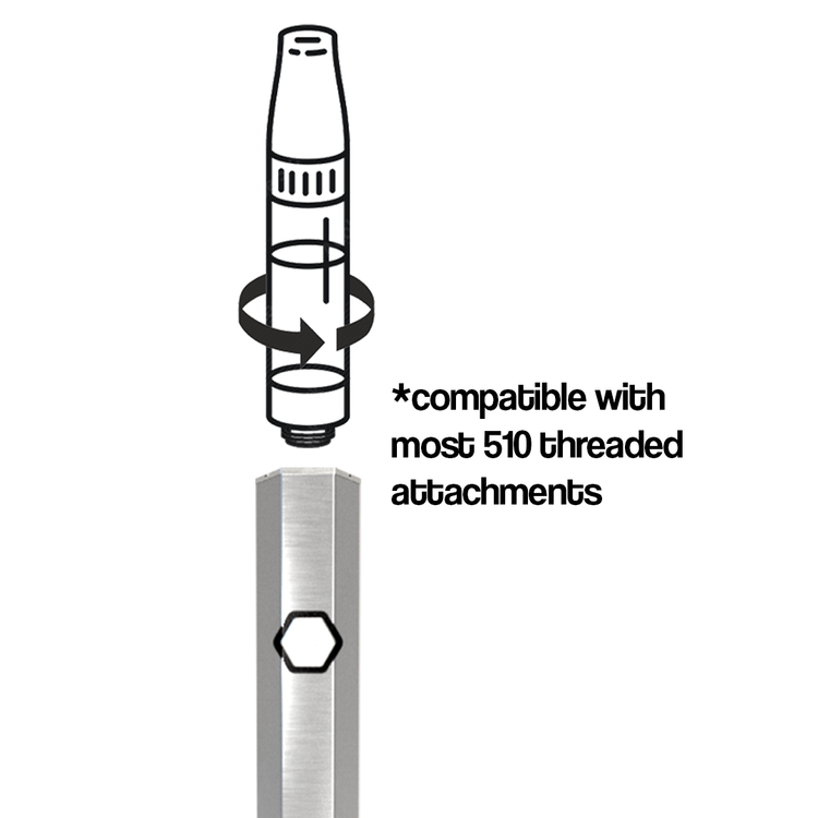 Hex - Platinum - 510 Battery